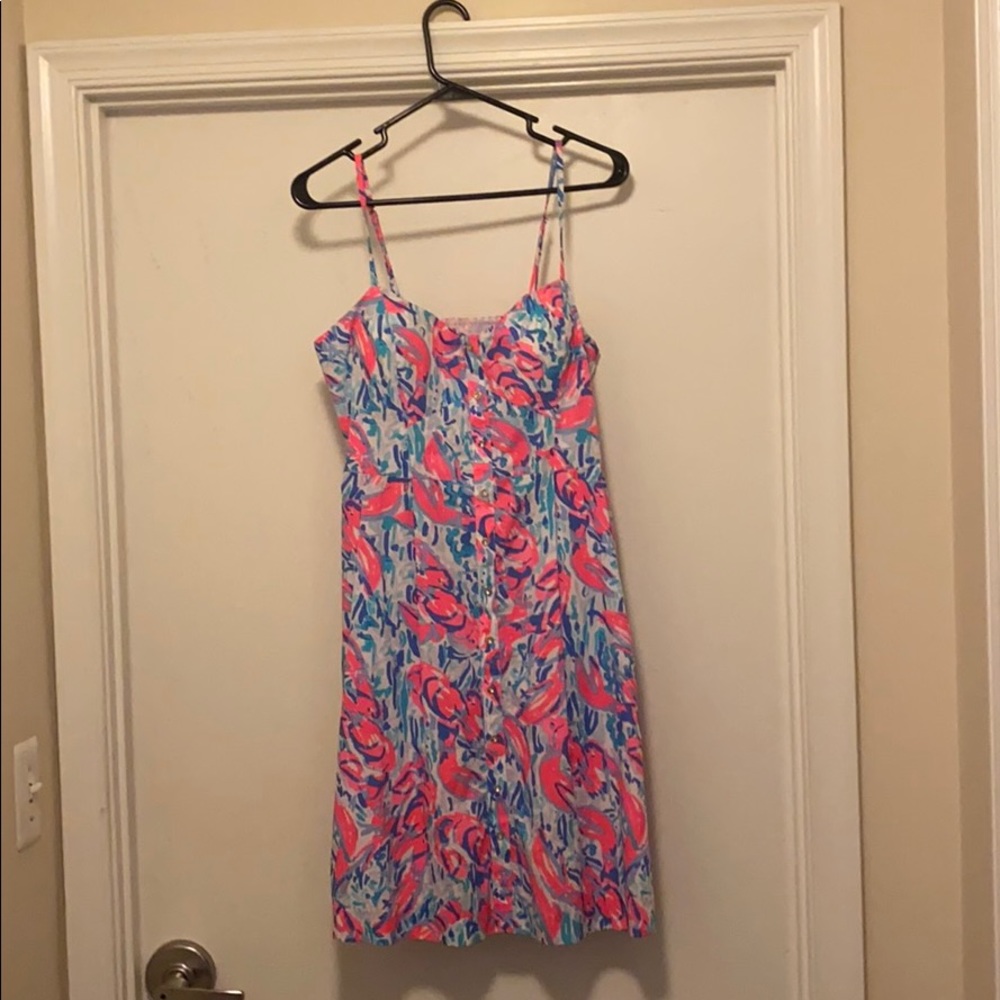 Lilly Pulitzer cosmic coral  Easton dress